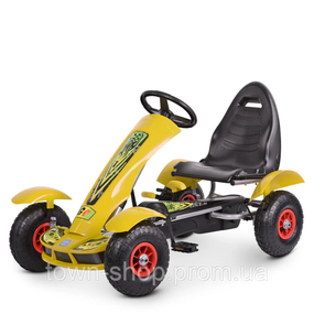 Велокарт детский Bambi kart M 1450-6 ручной тормоз