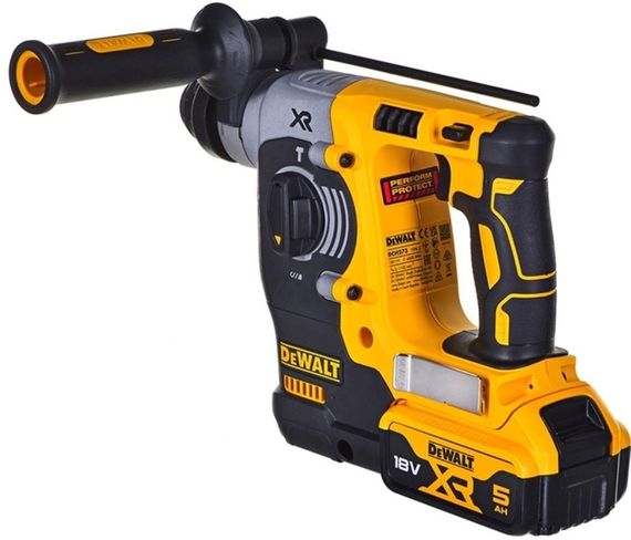 Перфоратор акумуляторний безщітковий DeWALT SDS-Plus з АКБ та ЗП DCH273P2T | Зображення 8