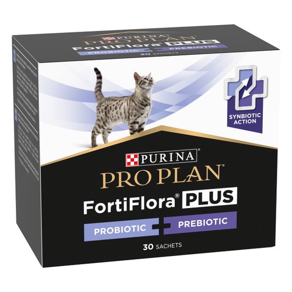 Пробіотична добавка для котов та кошенят Purina Veterinary Diets FortiFlora Plus Feline 1.5 гр х 30 шт | Зображення 1