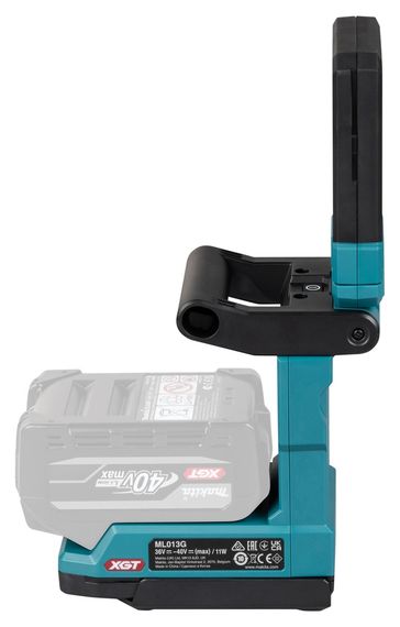 Фонарь светодиодный аккумуляторный с магнитной основой Makita ML013G (1200 лм, XGT 40 В, EUAML013G, без аккумулятора и зарядного устройства) | Зображення 2