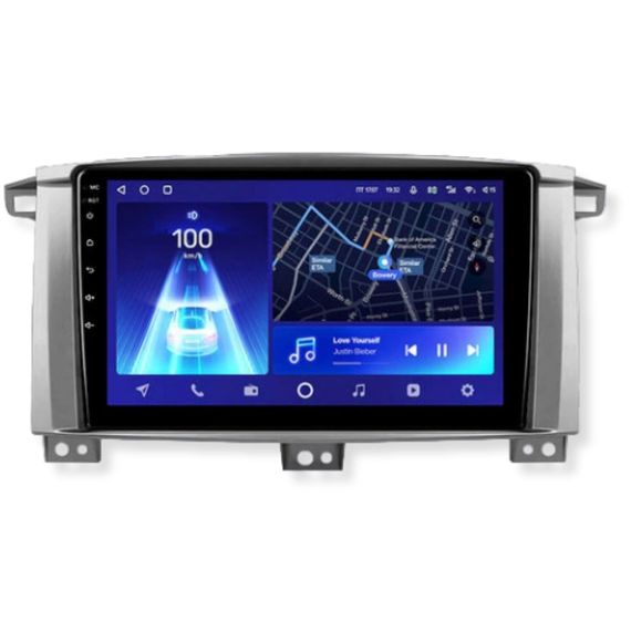 Штатна автомагнітола Toyota Land Cruiser 100 2005 (9") Android 10.1 (4/32) чорний (MER-14135_5408) | Зображення 2