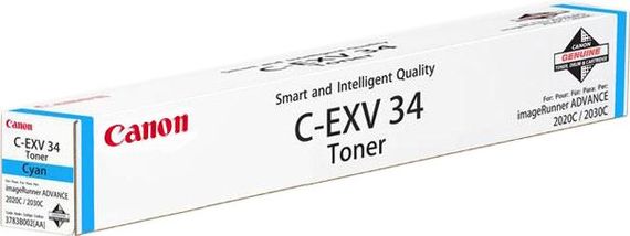 Тонер Canon C-EXV34  Cyan (3783B002)