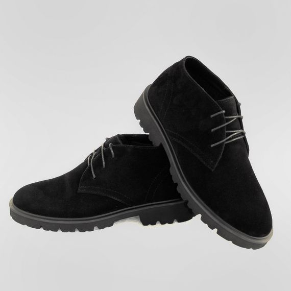 Черевики замшеві Ed-Ge 585 утеплені хутром 44 розмір