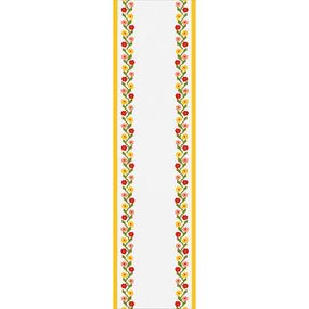 Доріжка на стіл Квітуча крайка 150x40 см (DR__TR003)