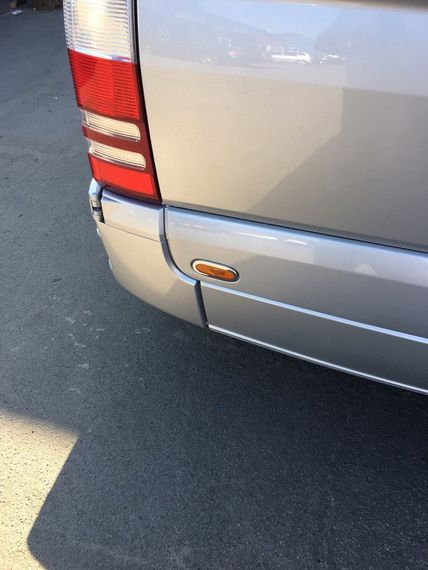 Обведення габаритів (6 шт, нерж) OmsaLine - Італійська нержавійка для Mercedes Sprinter 2006-2018 рр | Зображення 2
