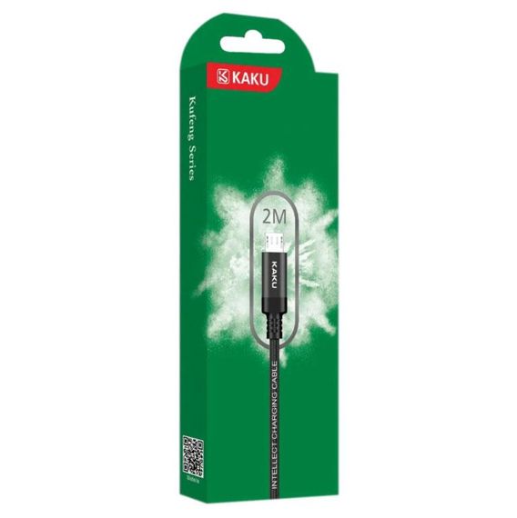 USB кабель Kaku KSC-284 USB - Micro USB 2m - Black | Зображення 2