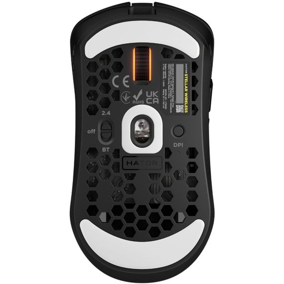 Мишка Hator Stellar Wireless/Bluetooth/USB Black (HTM650) | Зображення 4