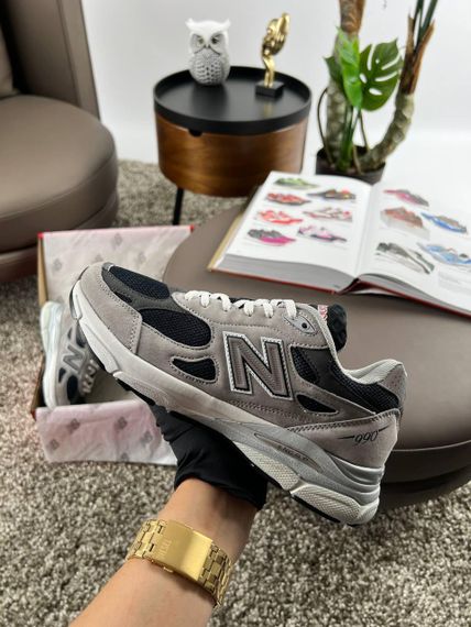 Кросівки чоловічі 990 New Grey Black White , В'єтнам 42 26.5 | Зображення 5