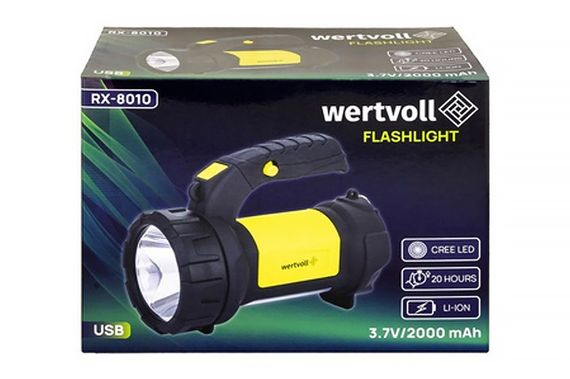 Фонарь кемпинговый Vertvoll - 2LED (1COB) x 3Вт Li-ion | Зображення 7