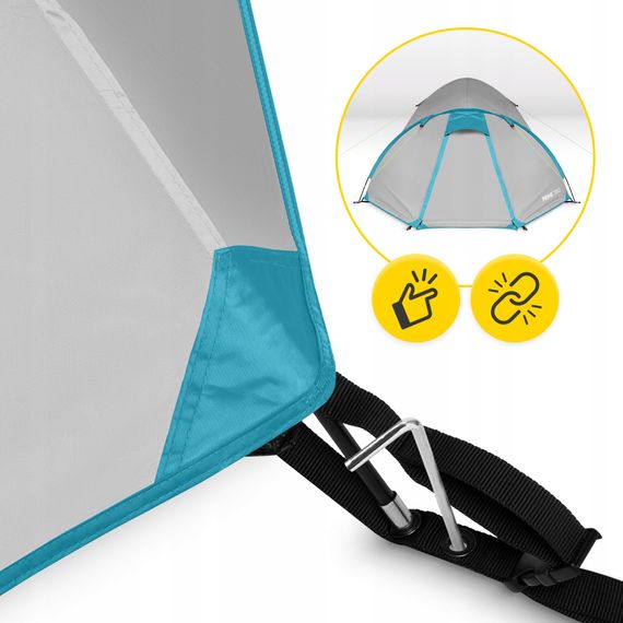 Намет туристичний Mountain Goat Prime Trio 3-місний Grey (P-5905973406581) | Зображення 7