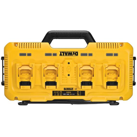 Зарядний пристрій 4-х портовий 8А DeWALT DCB104 | Зображення 1