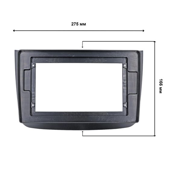 Перехідна рамка серії QIV QBR-F 3929-30A для Mercedes-Benz Vito 2 Viano 2 W639 2003-2015 10 дюймів
