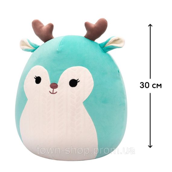 Мягкая игрушка Squishmallows – Олень Лопсанг (30 cm) | Зображення 1