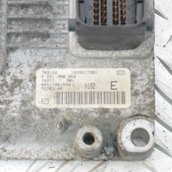 Блок управління двигуном 1.4 16V Fiat Grande Punto 2005-2018 Комп'ютер ЕБУ двигуна Фіат Гранде Пунто 0261208969 | Зображення 1