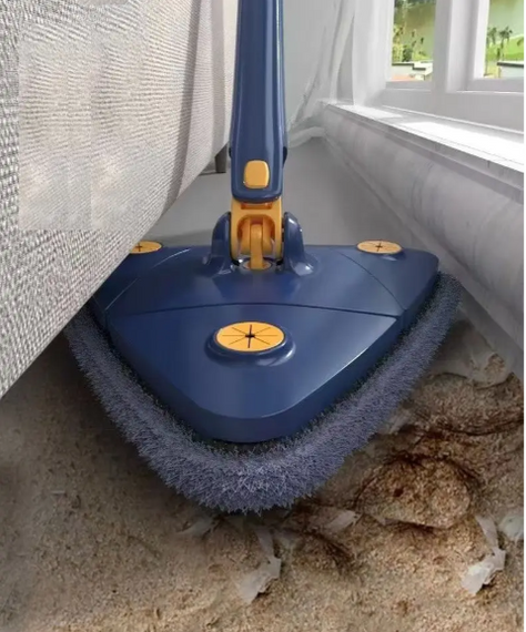 Инновационная регулируемая швабра Triangle MOP ∙ Треугольная швабра с отжимом и поворотом на 360 | Зображення 3