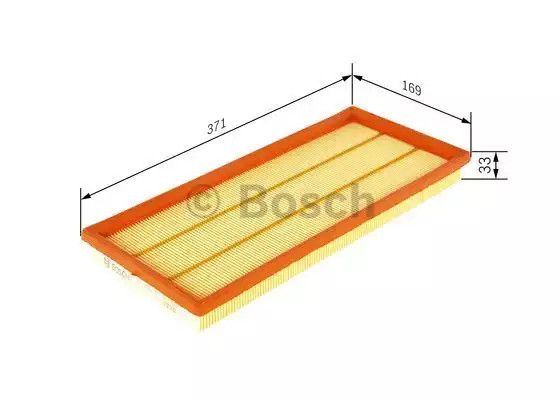 Фільтр повітряний SUBARU OUTBACK, BOSCH (F026400326) | Зображення 4