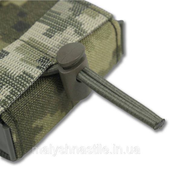 Жорсткий посилений тактичний підсумок Kiborg GU Single Mag Pouch Pixel | Зображення 8
