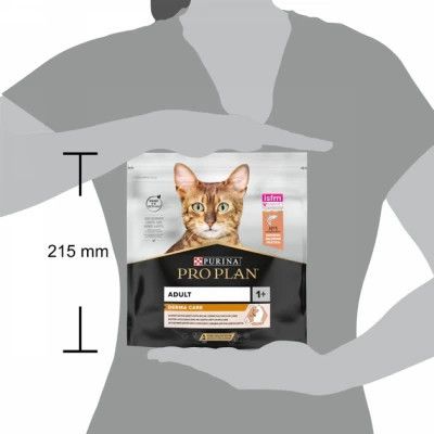 Сухой корм для кошек Purina Pro Plan Elegant с лососем 400 г (7613036544962) | Зображення 2