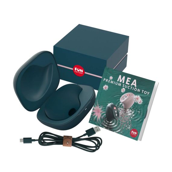 Вакуумний стимулятор Fun Factory MEA velvet green, унікальні режими, функція посторгазм sexstyle | Зображення 6