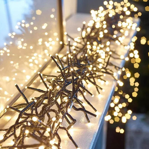 Світлодіодна гірлянда мішура 150 Led 5м 8 режимів теплий колір USB CW-G-150L5U ColorWay
