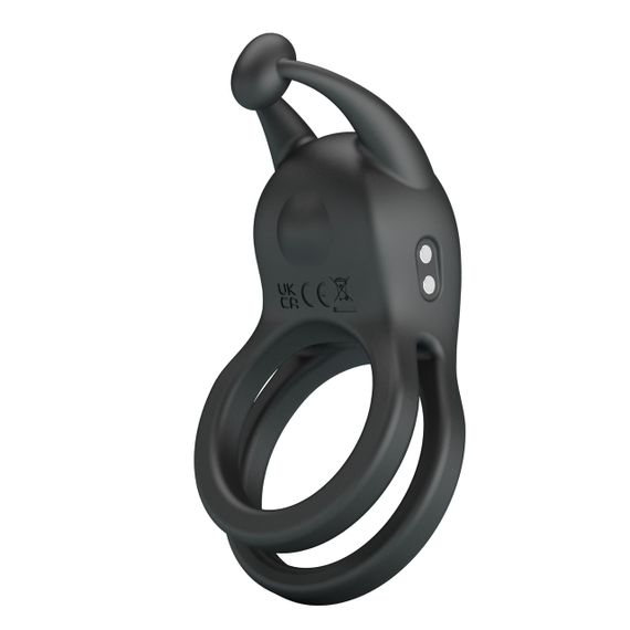 Ерекційне кільце Pretty Love Goodwin Vibrating Double Penis Ring Sex Aura | Зображення 1