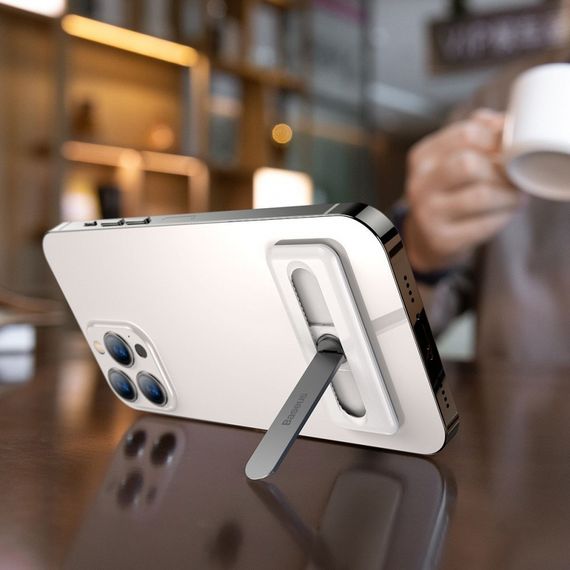 Тримач для телефону Baseus Foldable Bracket white | Зображення 2