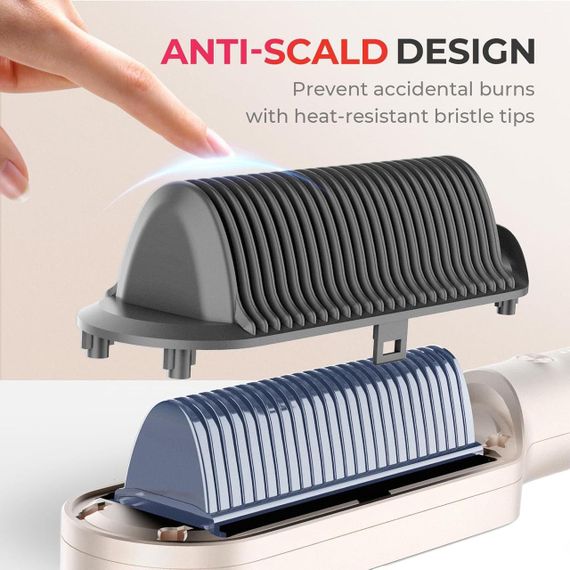 Щітка випрямляч для волосся, гребінець-випрямляч для волосся TYMO Ring, гребінець випрямляч для жінок із 5 тем | Зображення 5