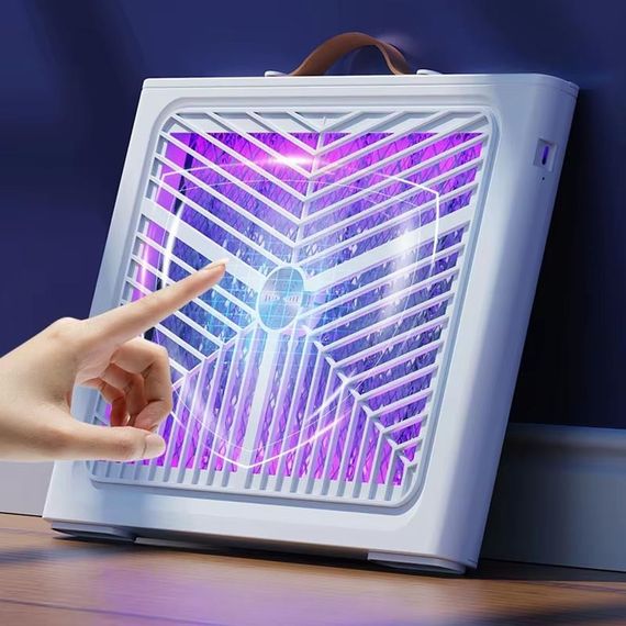 Ловушка для насекомых с UV подсветкой GB-08 Trident with battery 1200 mAh White | Зображення 1