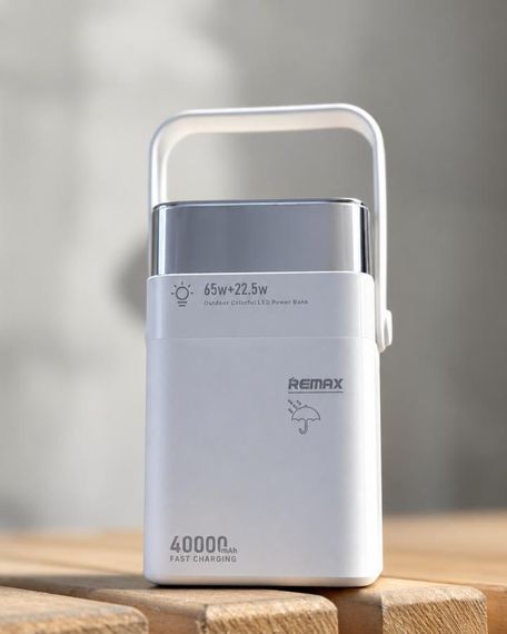 Павербанк Remax FP-3 40000mAh 65W внешний аккумулятор мощное зарядное устройство для ноутбука и смартфона | Зображення 2