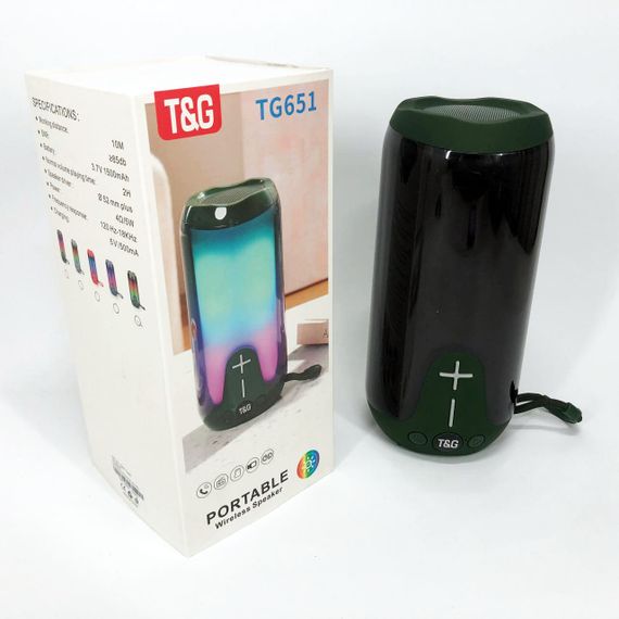 Гучна колонка для вечірки TG651, Гучна блютуз колонка, Блютуз колонка HJ-937 для вулиці | Зображення 1