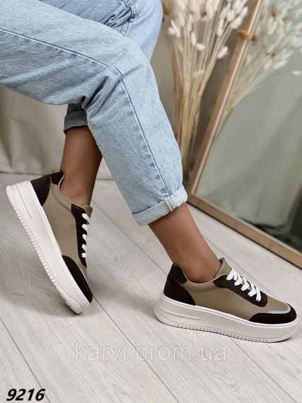 Жіночі модні кросівки на платформі | Зображення 9