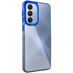 Чохол TPU+PC Fresh sip series для Samsung Galaxy A55 Чорний / Синій