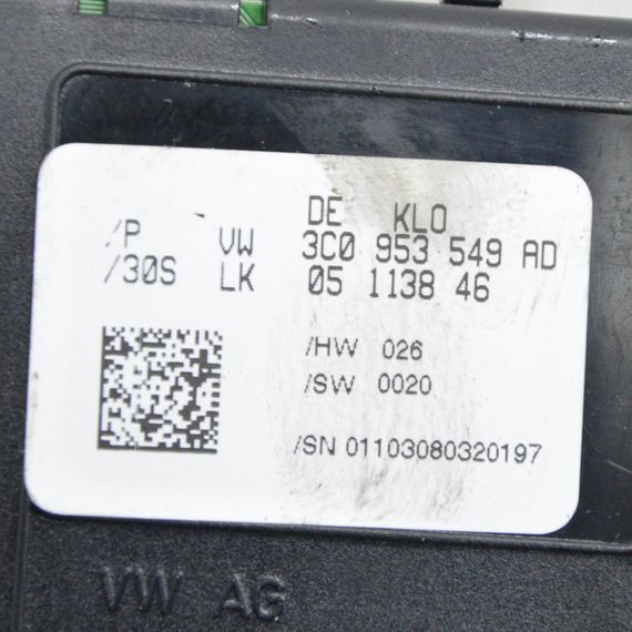 Підрульовий блок 2.0 TDI Volkswagen Passat B6 2005-2010 Блок управління Фольксваген Пассат б6 3C0953549AD | Зображення 2