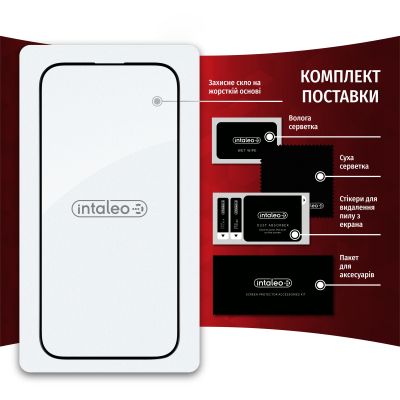 Стекло защитное Intaleo Full Glue Apple iPhone 14 Plus (1283126542091) | Зображення 6