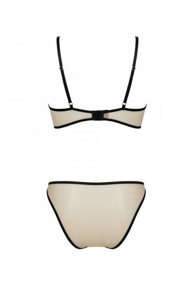 Комплект білизни Passion LORINA SET Бежевий L/XL | Зображення 4