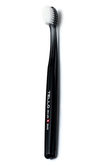 Зубна щітка Tello 6240 Ultra Soft, d 0.10 mm, чорна | Зображення 1