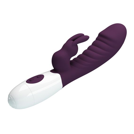 Вібратор кролик Pretty Love Naughty Bunny, Purple Sex Aura | Зображення 8