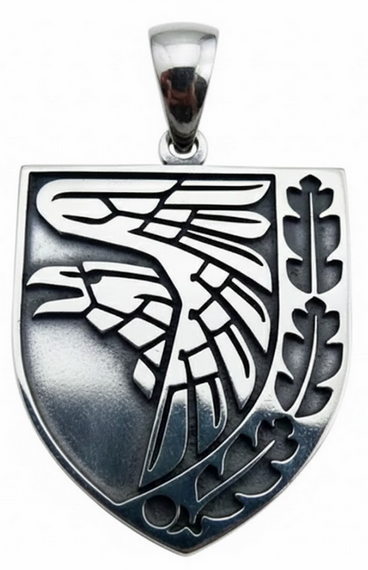 Кулон 93 ОМБр Холодный Яр (серебро) | Зображення 2