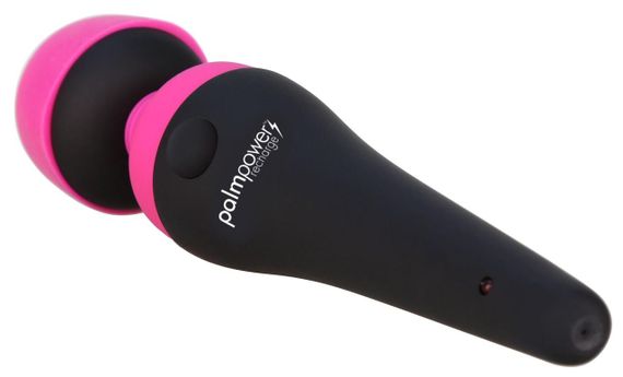 Вібромасажер PalmPower Recharge Pink, перезаряджуваний, гнучка головка, тревел-замок Sex Aura | Зображення 1