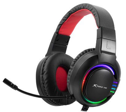 Игровые наушники XTRIKE ME Gaming GH-405 с микрофоном и подсветкой проводные