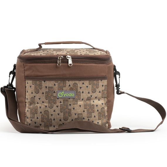 Термосумка YODO 8 л Cactus Brown YD210577 изотермическая для еды и напитков | Зображення 1