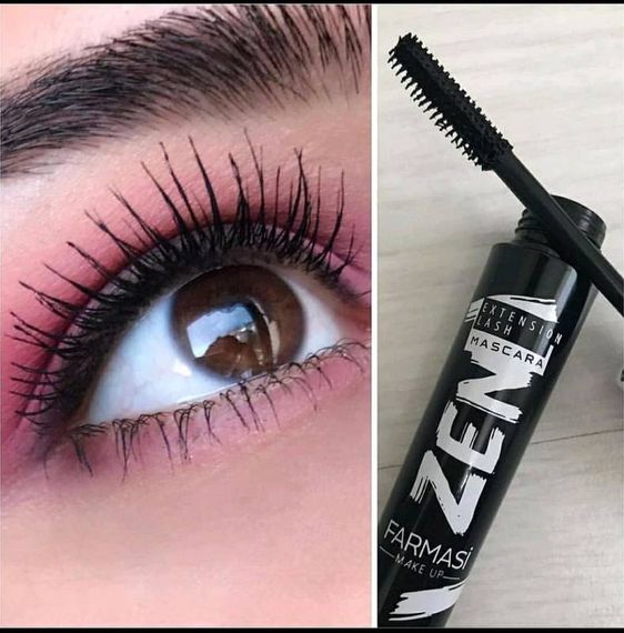 Тушь для удлинения и объема ресниц Zen Farmasi 8 мл | Зображення 7