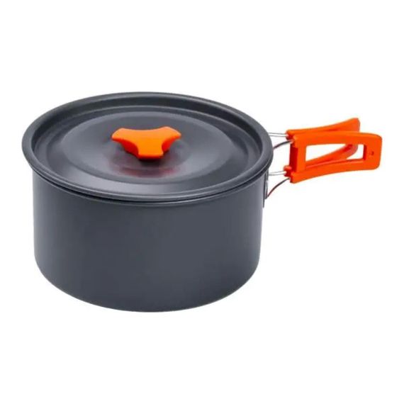 Набор туристической посуды в сумке для похода и кемпинга: кастрюля, сковорода, чайник HP39577C | Зображення 2