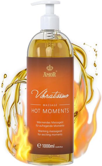 Масажне масло - Vibratissimo Hot Moments, 1000 мл Sex Aura