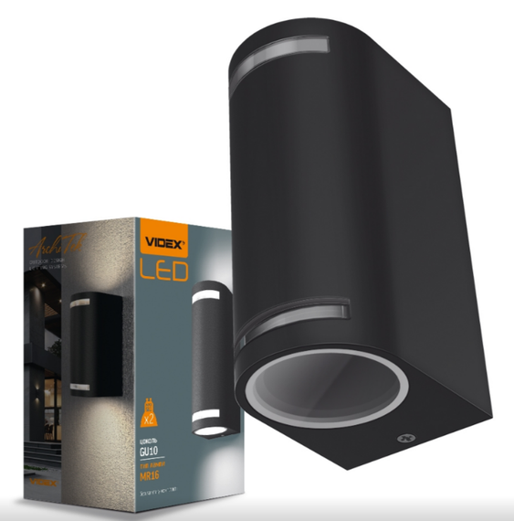 LED Світильник архітектурний VL-AR022 GU10*2 220V IP54 Videx