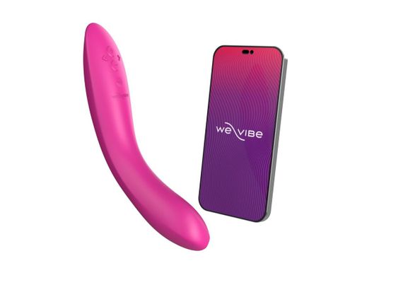 Смарт-вібратор We-Vibe Rave 2 Twisted Pleasure Pink, для точки G та входу в піхву, 2 мотори sexstyle