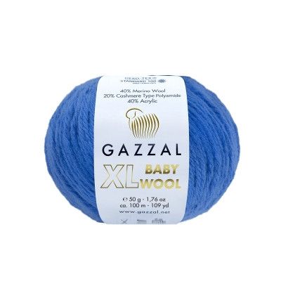 Gazzal BABY WOOL XL No 830 пряжа для в'язання Gazzal