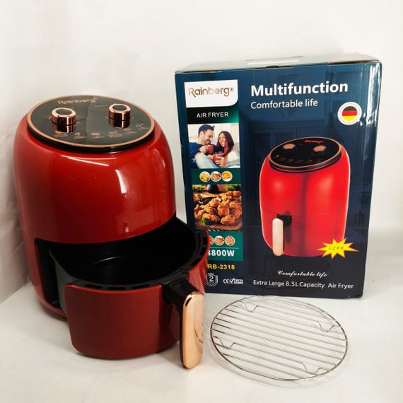 Мультипечь для жарки без масла Rainberg RB-2318 3800Вт 8.5л, Домашняя аэрофритюрница без масла CX-29 | Зображення 5