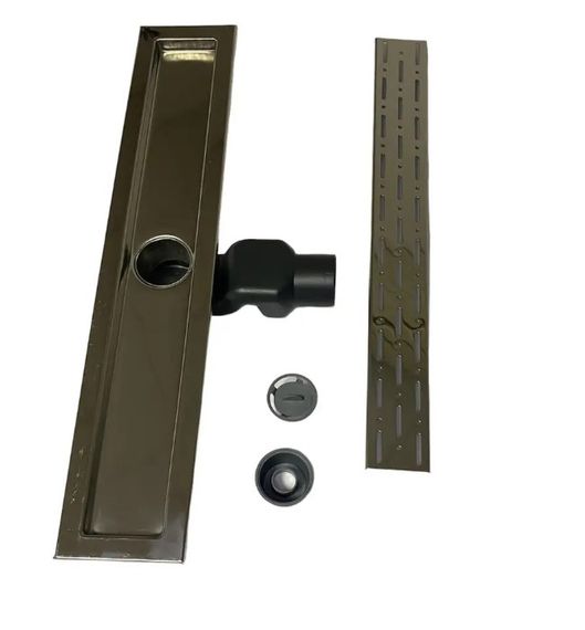 Душовий канал Maxiflow VEGA LUX 40 см решітка Дощ 4079.0Y050K.040.1 | Зображення 5