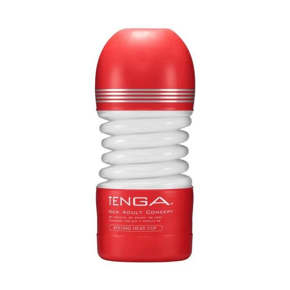 Мастурбатор Tenga Rolling Head Cup з інтенсивною стимуляцією головки Sex Aura